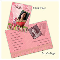 "Photo Greeting Card (mom20) - code mom-gc-20 - Click here to View more details about this Product